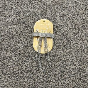 Marshalls Silver Rhinestone Hair Clip